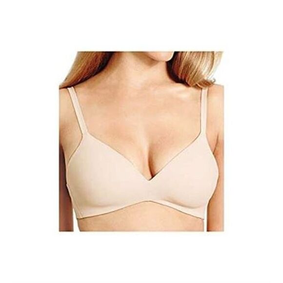 Wacoal Women's How Perfect Wire Free Bra Sand 30DDD NWT Padded T-shirt Bra - Picture 1 of 10